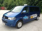 Taxi seitliche Frontansicht